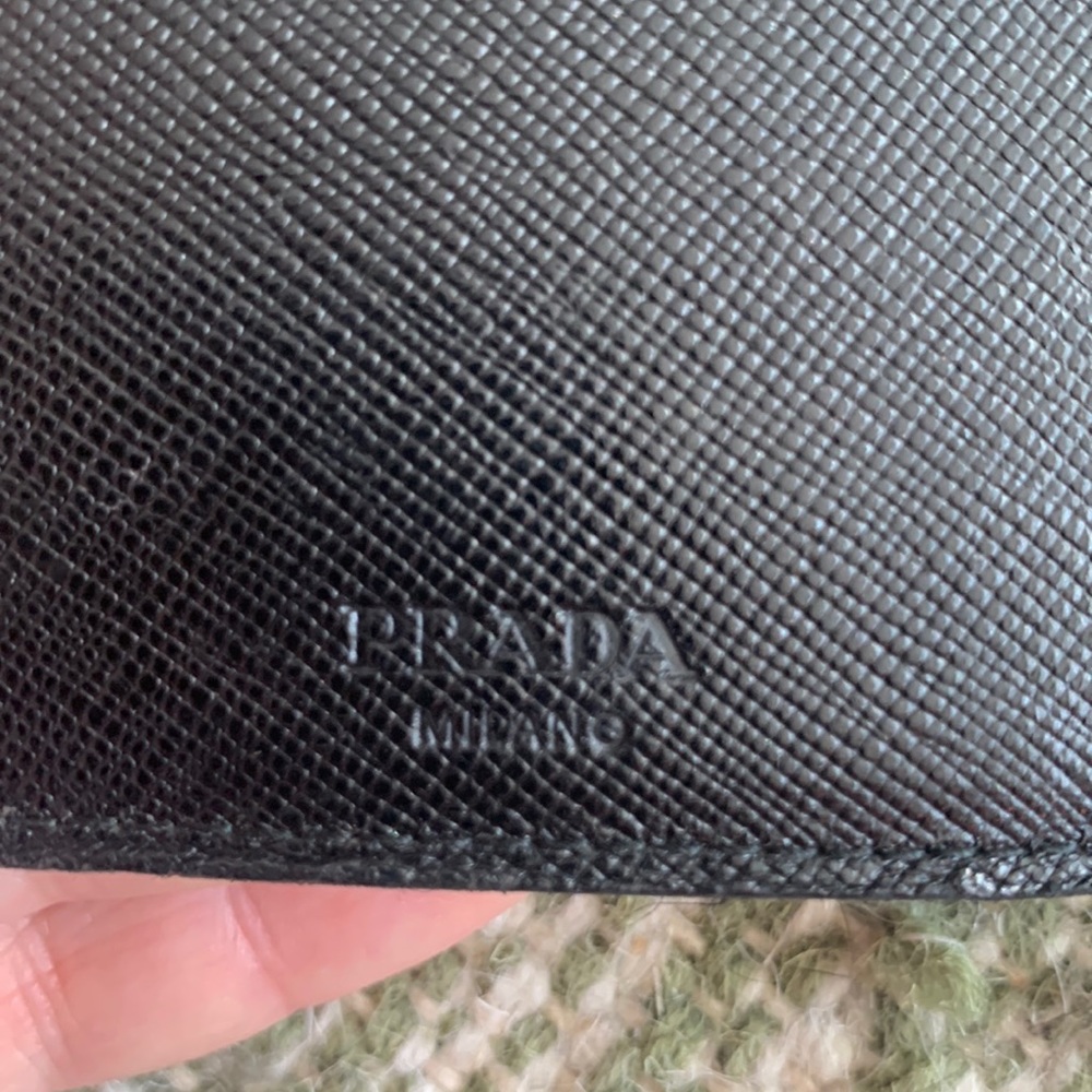 PRADA Nylon & Leather Wallet-100% Authentic & Good Used Condition! - Picture 6 of 11